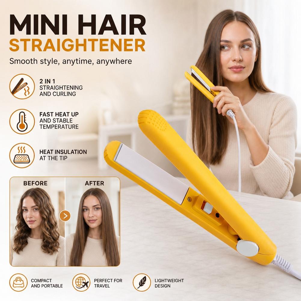Hair Curling Wand - Catokan Mini, Pelurus Rambut, Alat Pengeriting