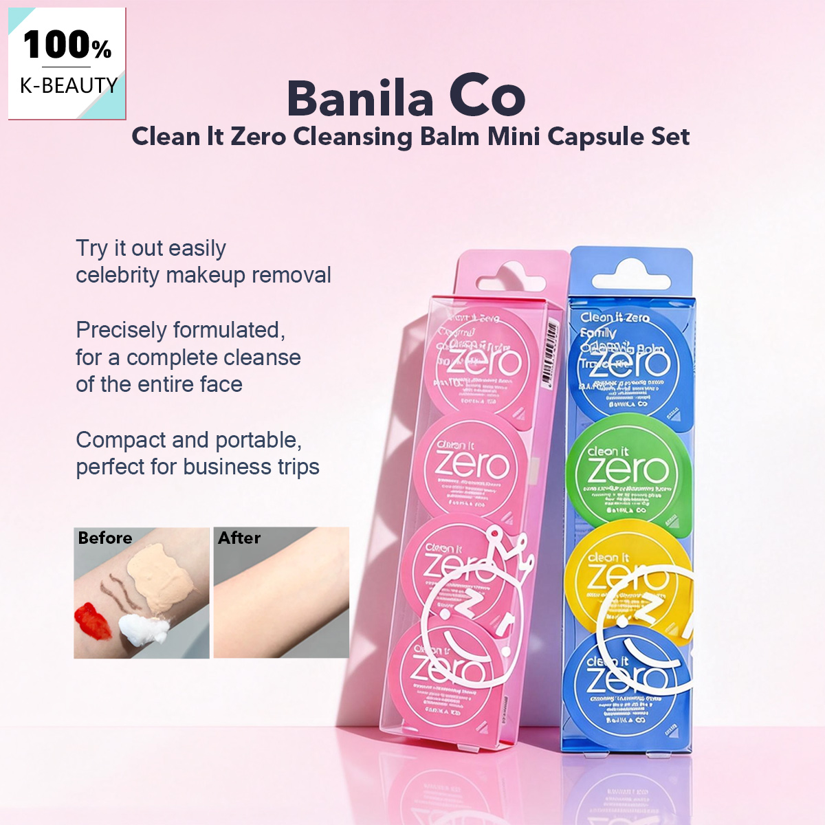 Makeup Beauty Set - Banila Co Clean It Zero Cleansing