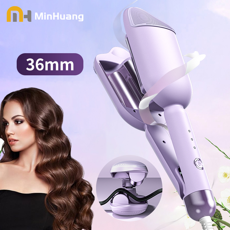 Hair Curling Wand - Pengeriting rambut elektrik 36mm, alat pengeriting