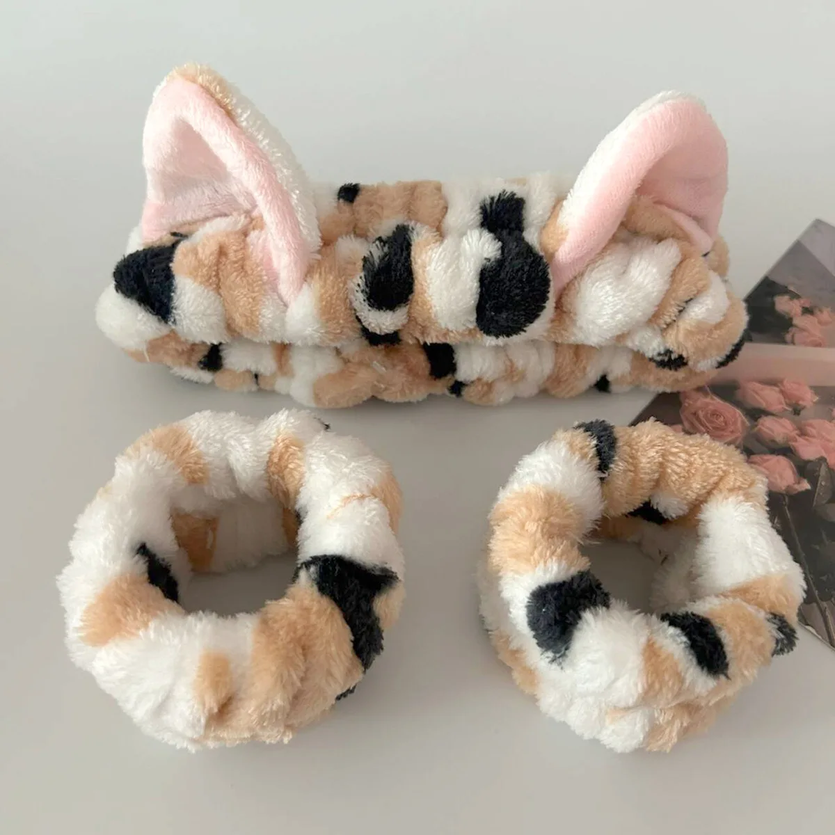 Ikat Kepala Mewah Motif Macan  - Makeup Beauty Set ulasan dan harga