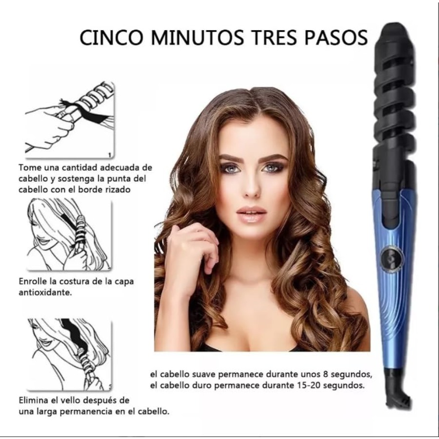 Set Alat Pengeriting Rambut 3  - Hair Curling Wand ulasan dan harga