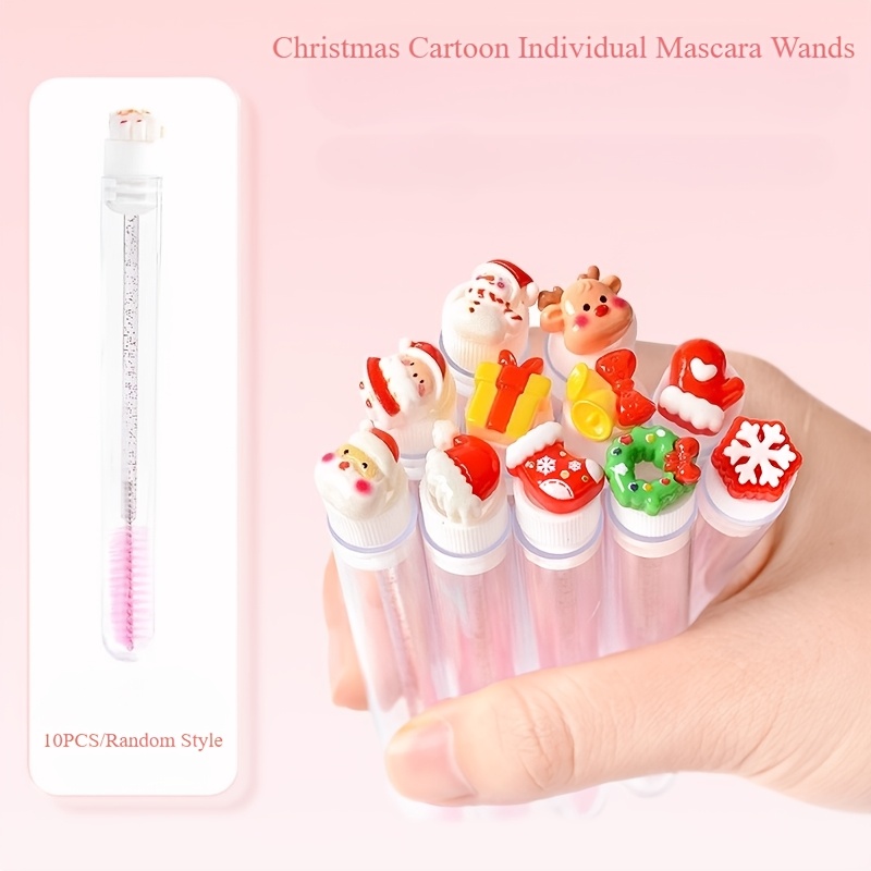 10 Buah Set Kuas Bulu Mata Nat - Makeup Beauty Set ulasan dan harga