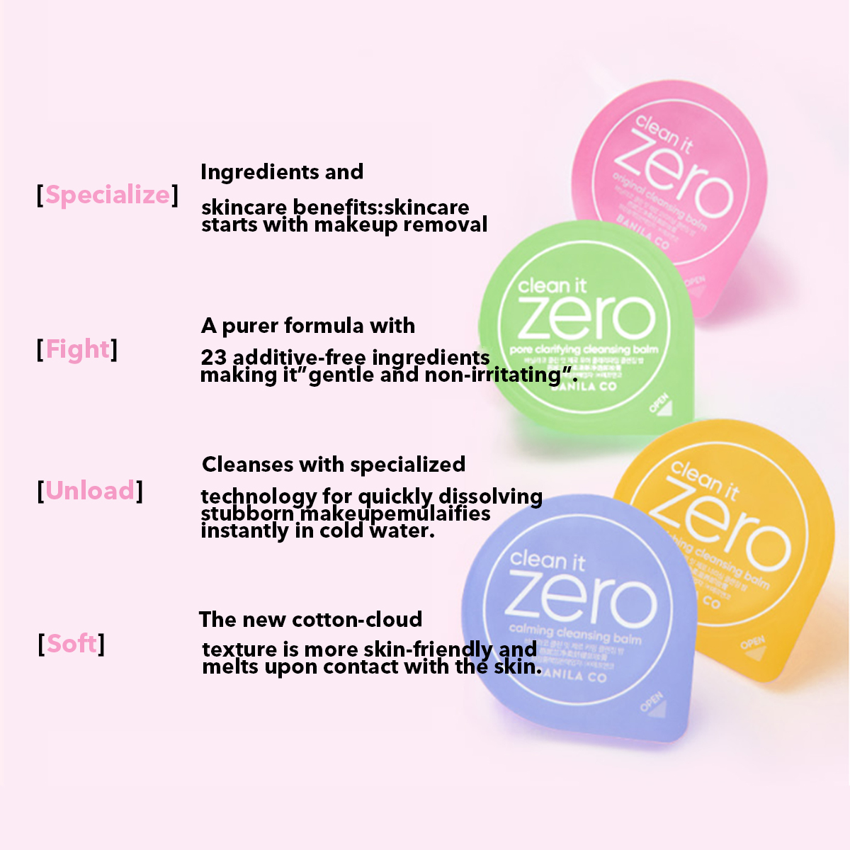 Banila Co Clean It Zero Cleans - Makeup Beauty Set ulasan dan harga