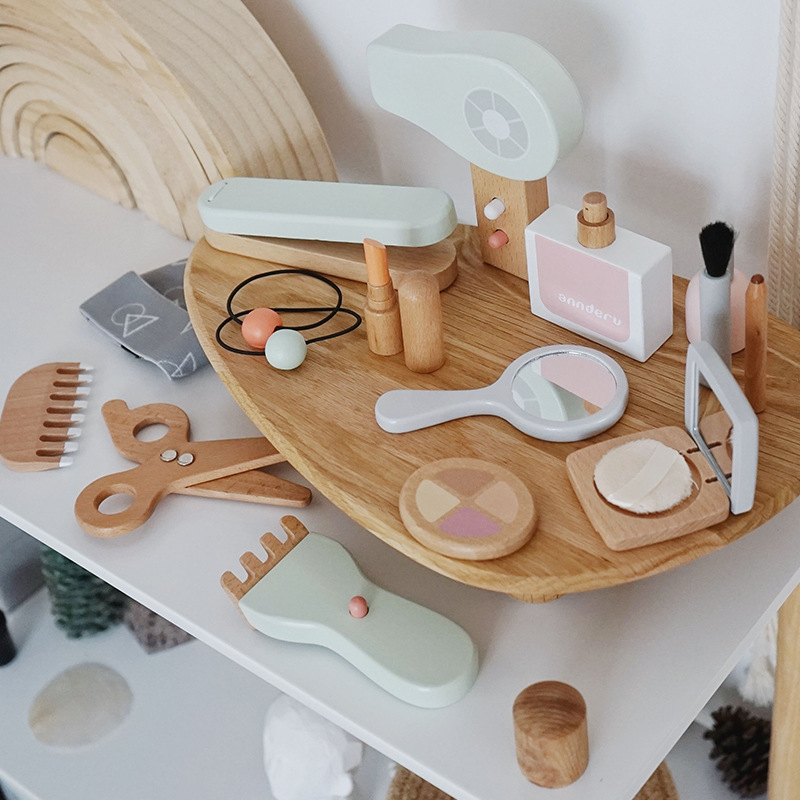 Set Mainan Rias Simulasi Kayu  - Makeup Beauty Makeup Game ulasan dan harga