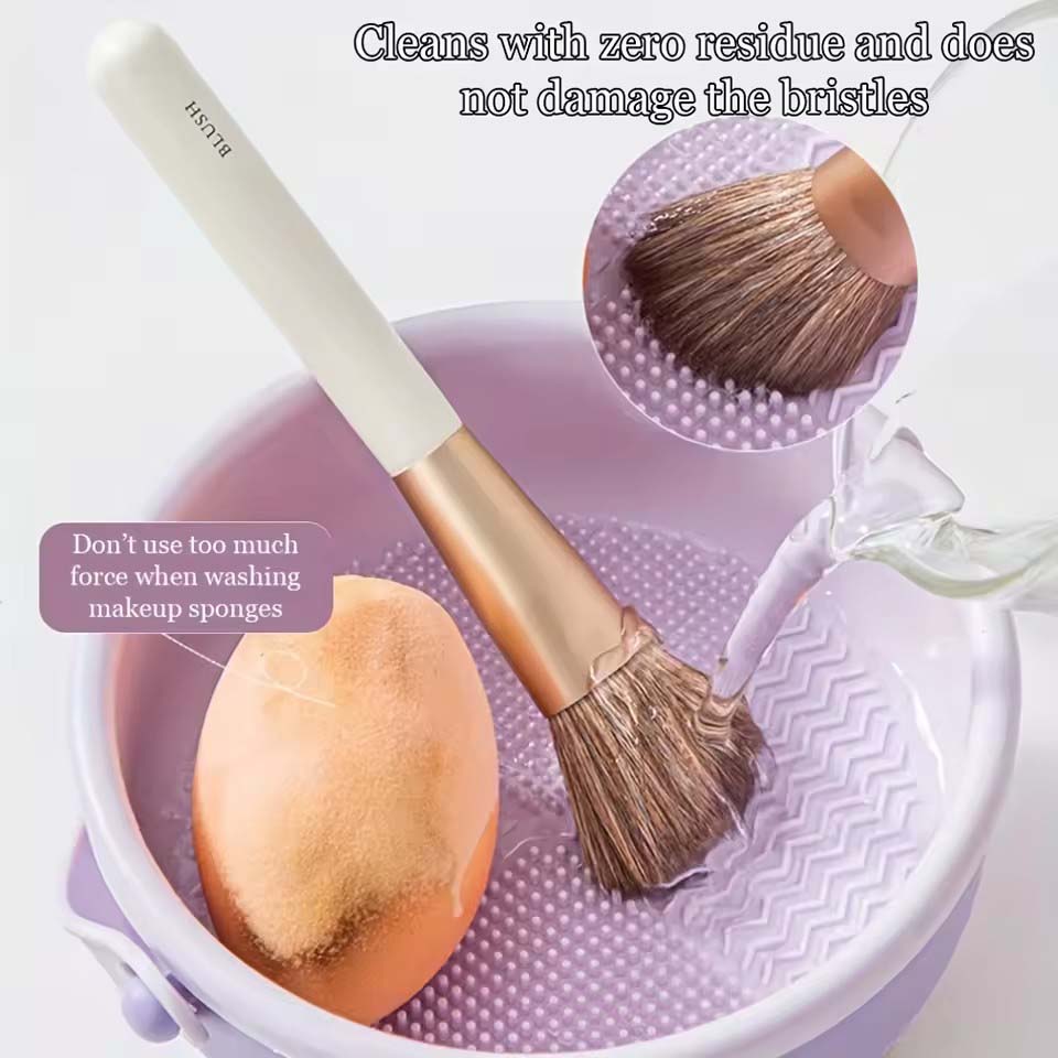 Set Peralatan Pembersih Kuas M - Makeup Beauty Set ulasan dan harga