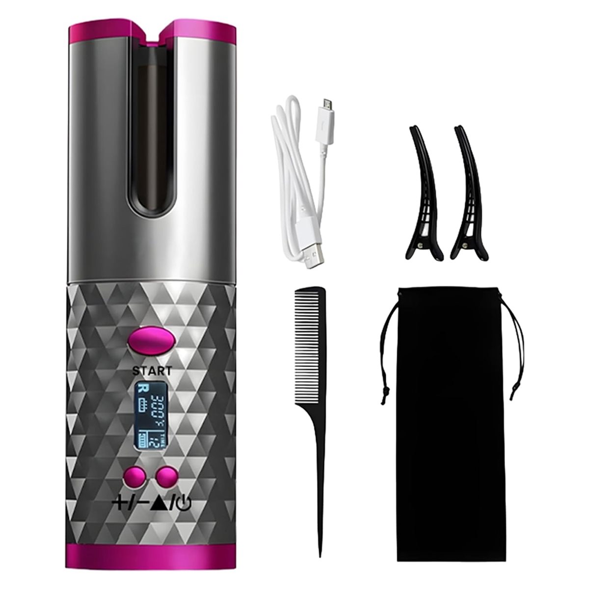 N18R Alat Pengeriting Rambut T - Hair Curling Wand ulasan dan harga