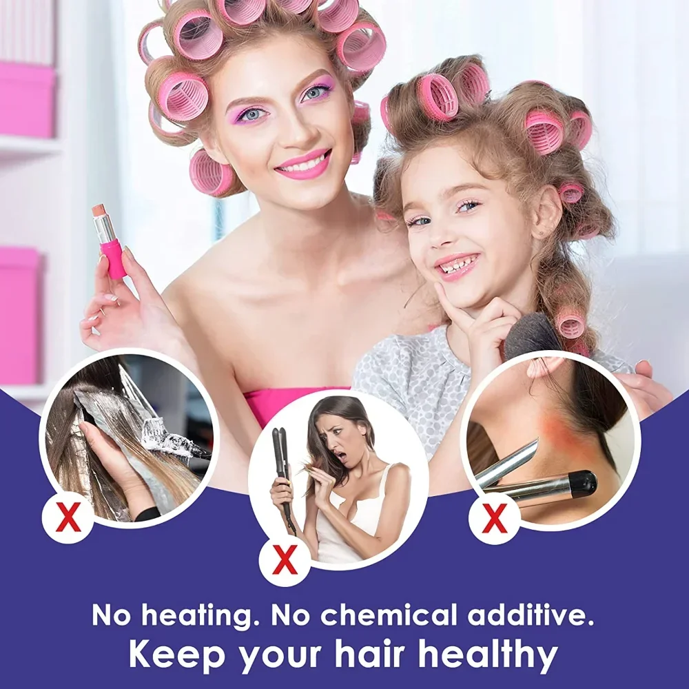 Rol Rambut Self-Grip Tanpa Pan - Hair Curling Wand ulasan dan harga